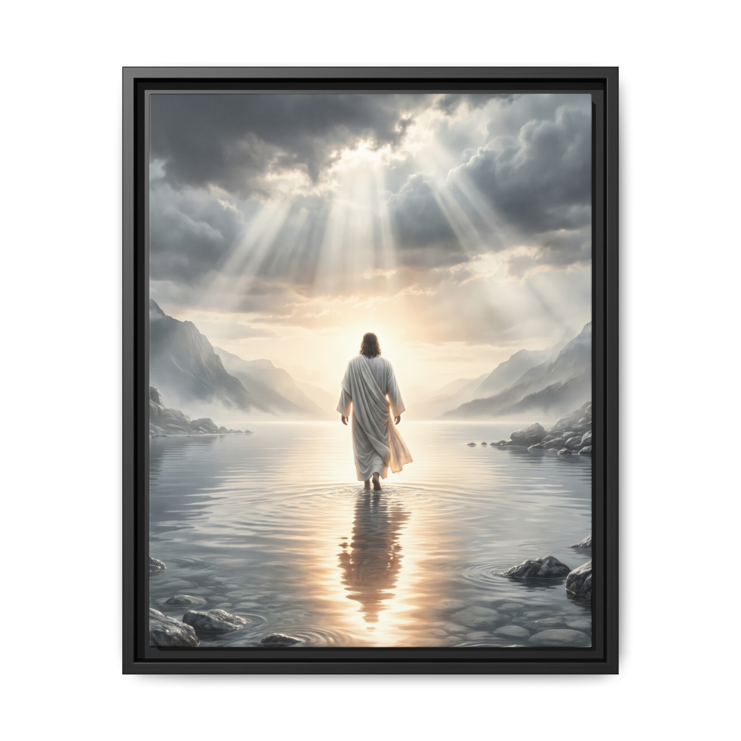 His Path Is Peace - Canvas