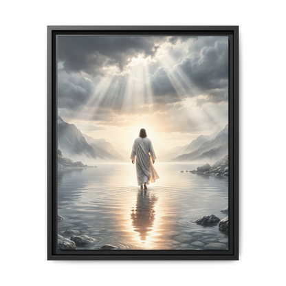 His Path Is Peace - Canvas