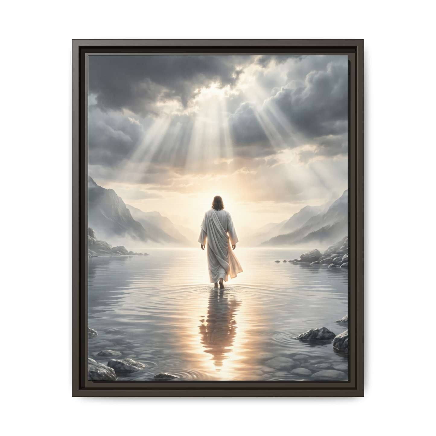 His Path Is Peace - Canvas