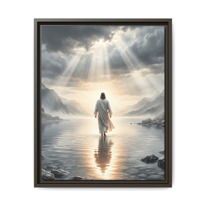 His Path Is Peace - Canvas