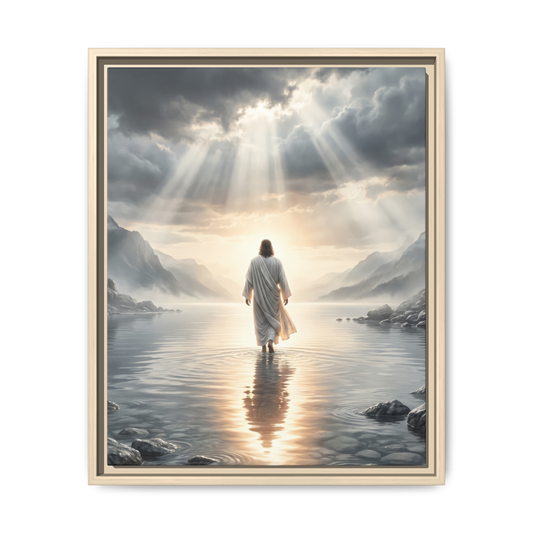 His Path Is Peace - Canvas