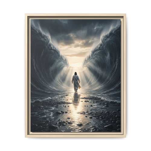 Through the Waters - Canvas