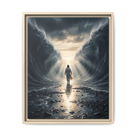 Through the Waters - Canvas