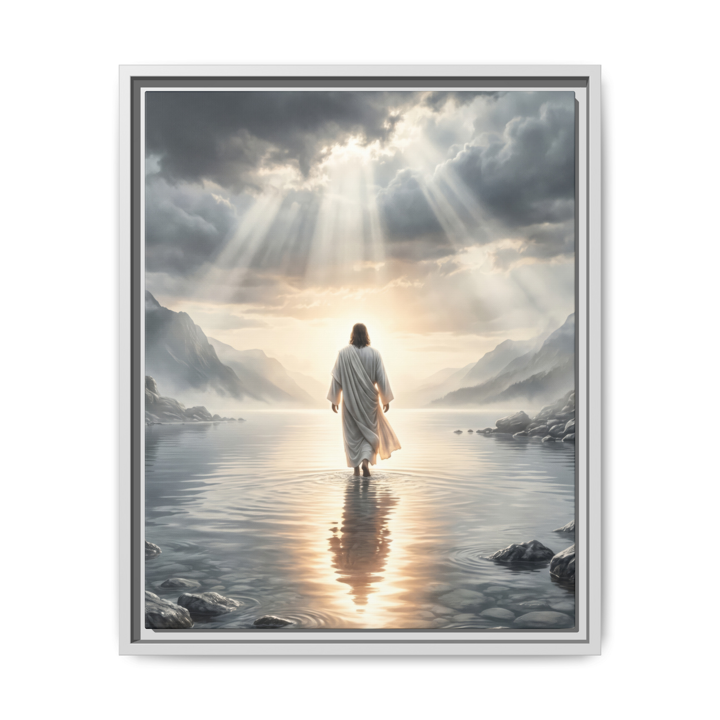 His Path Is Peace - Canvas