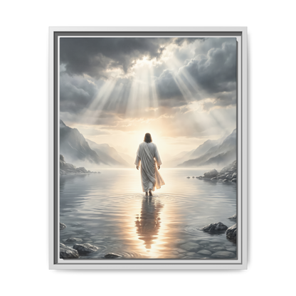 His Path Is Peace - Canvas
