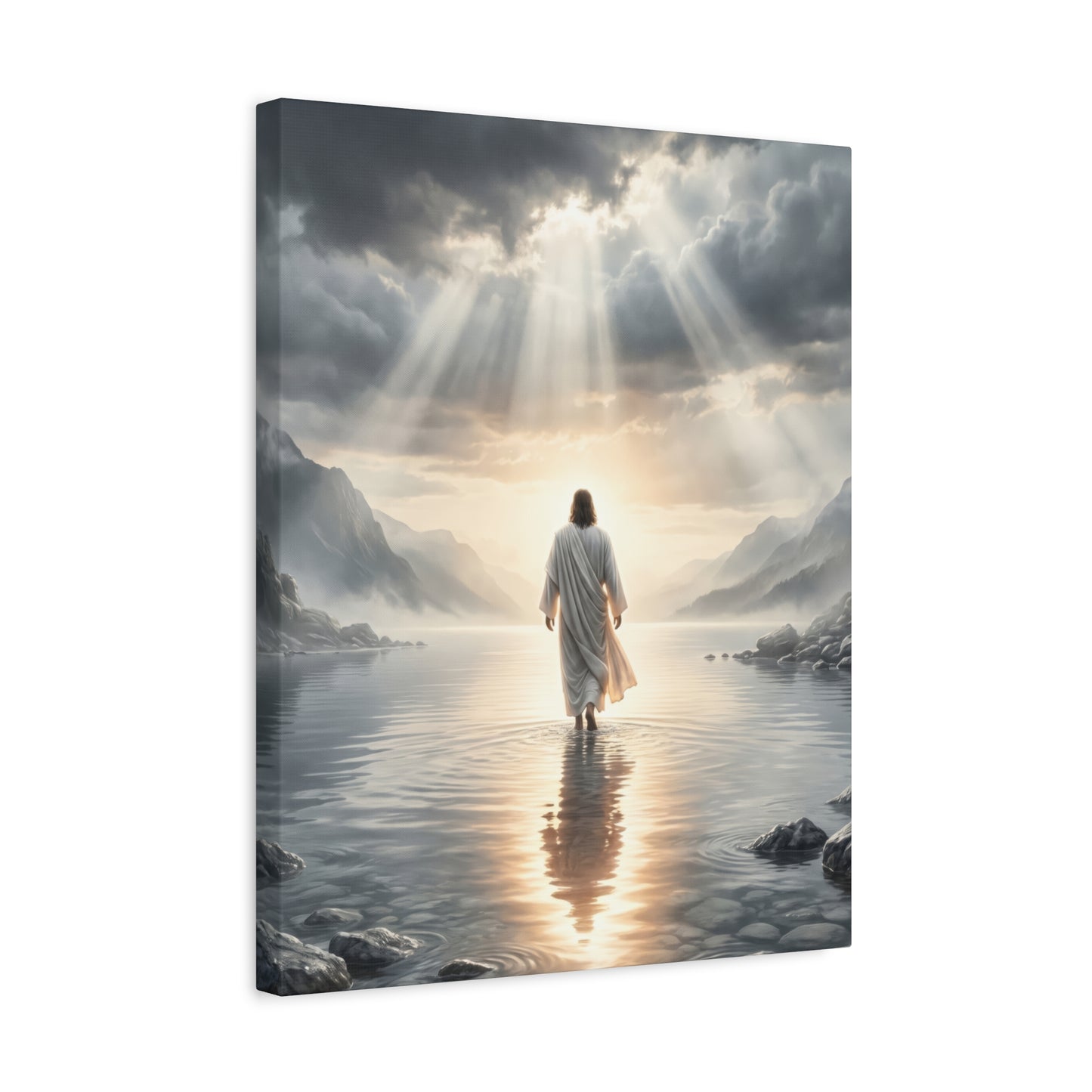 His Path Is Peace - Canvas
