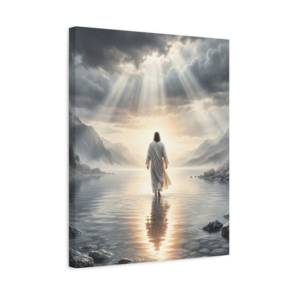 His Path Is Peace - Canvas