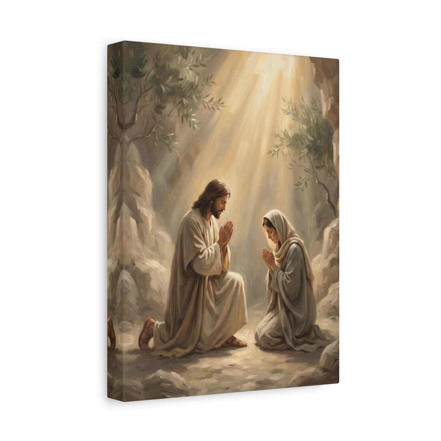 Prayer in His Presence -  Canvas