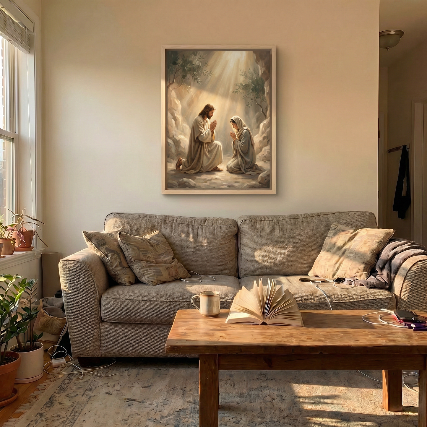 Prayer in His Presence -  Canvas