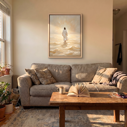 Across the Waters of Faith -  Canvas