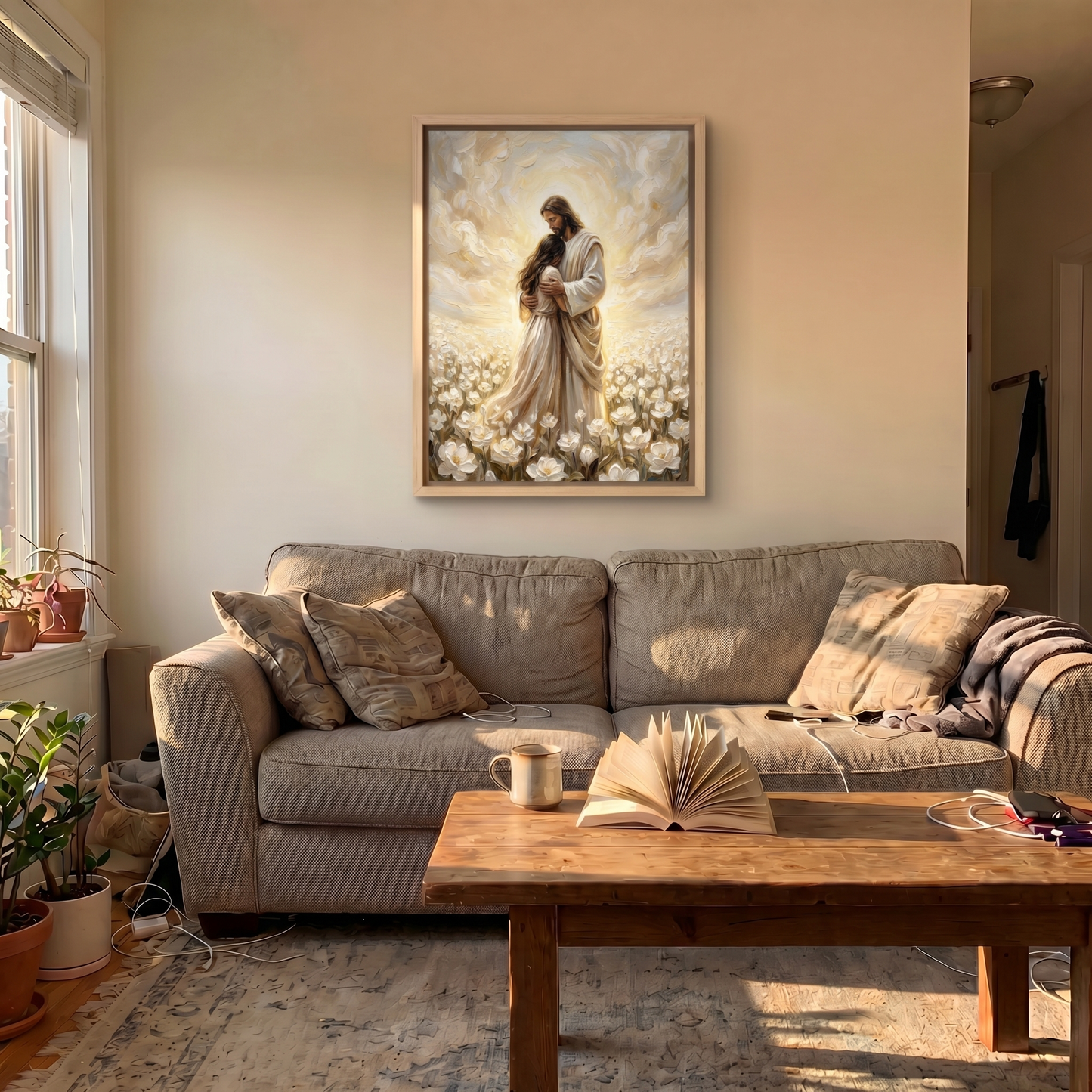 Never Alone - Canvas