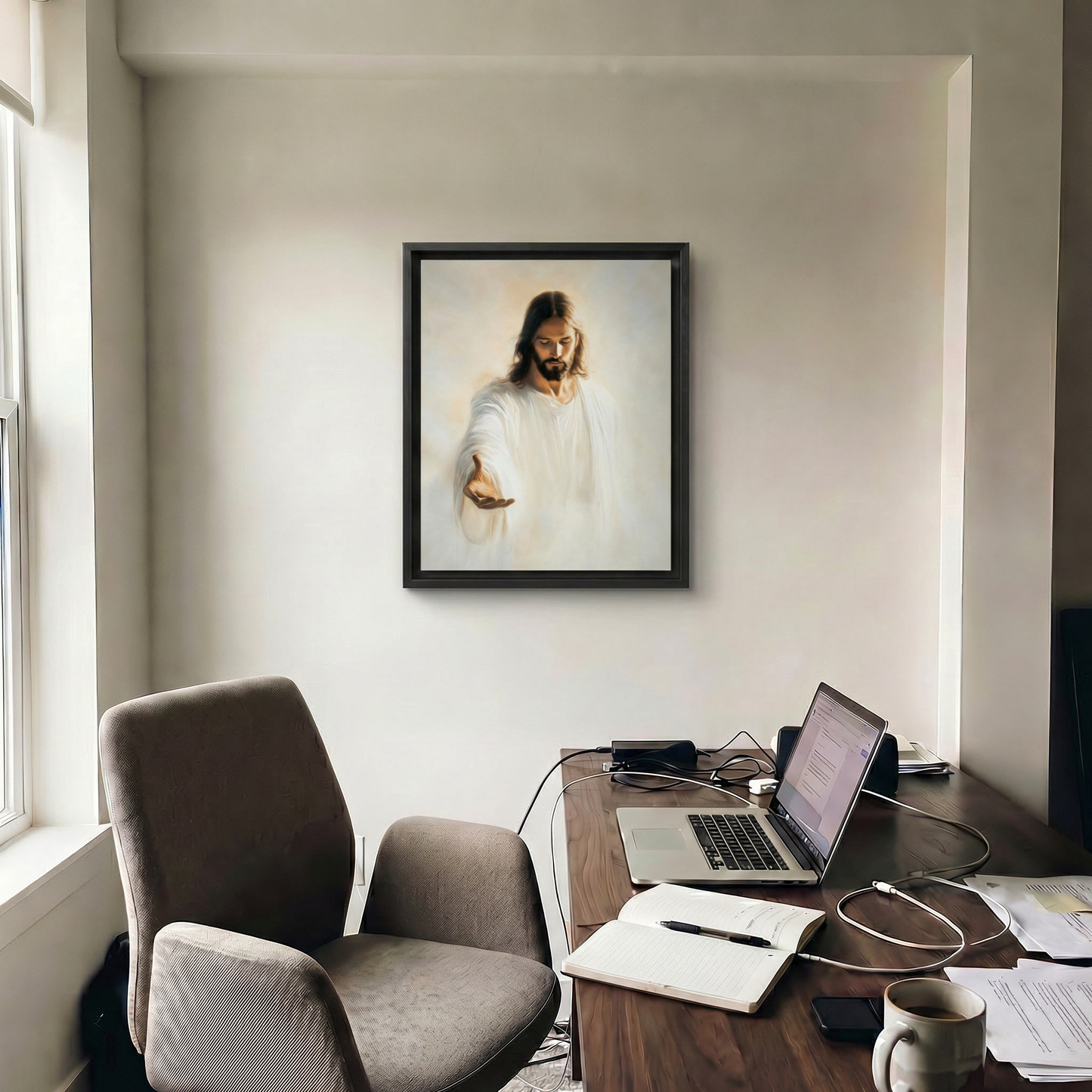 In the Palm of His Love - Canvas