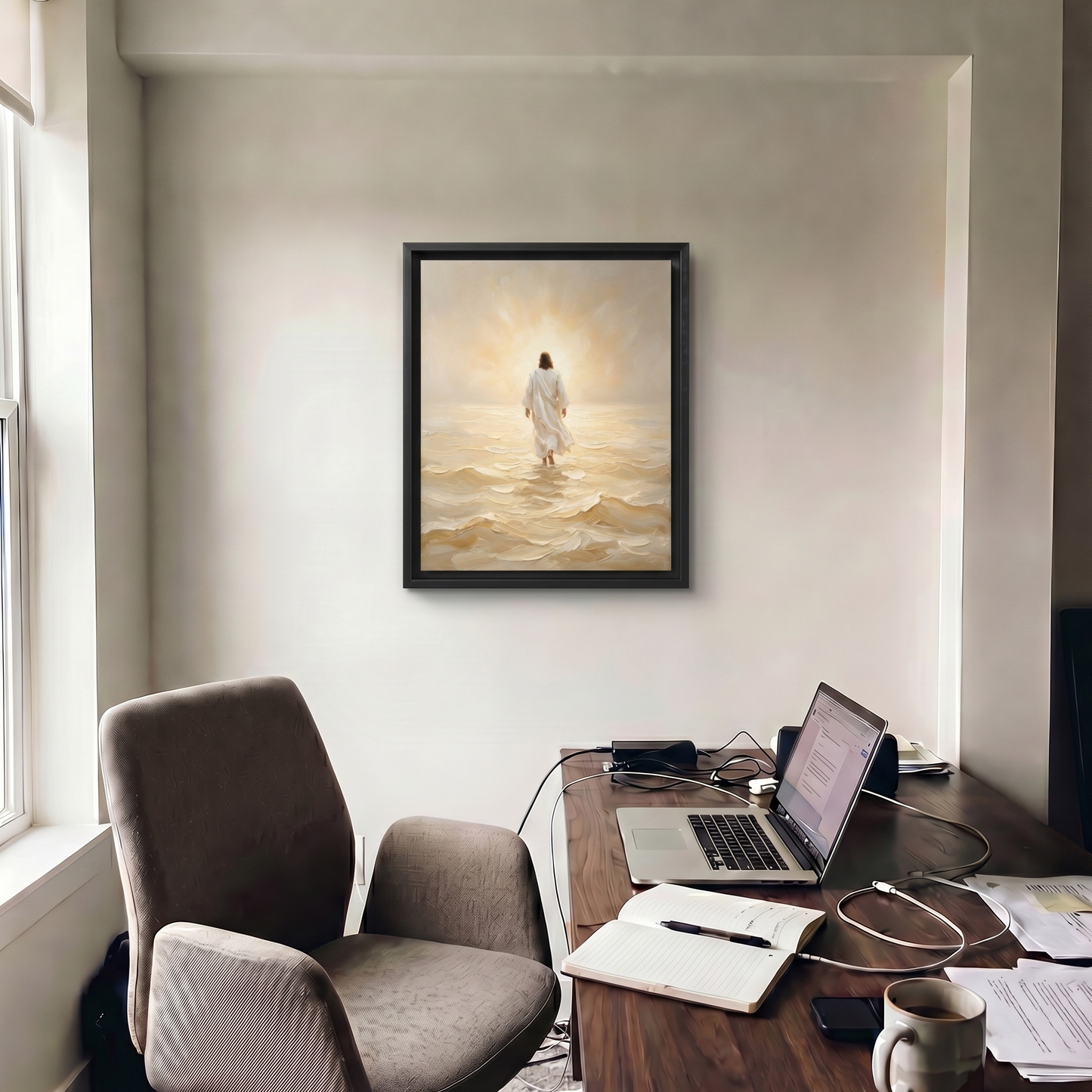 Across the Waters of Faith -  Canvas