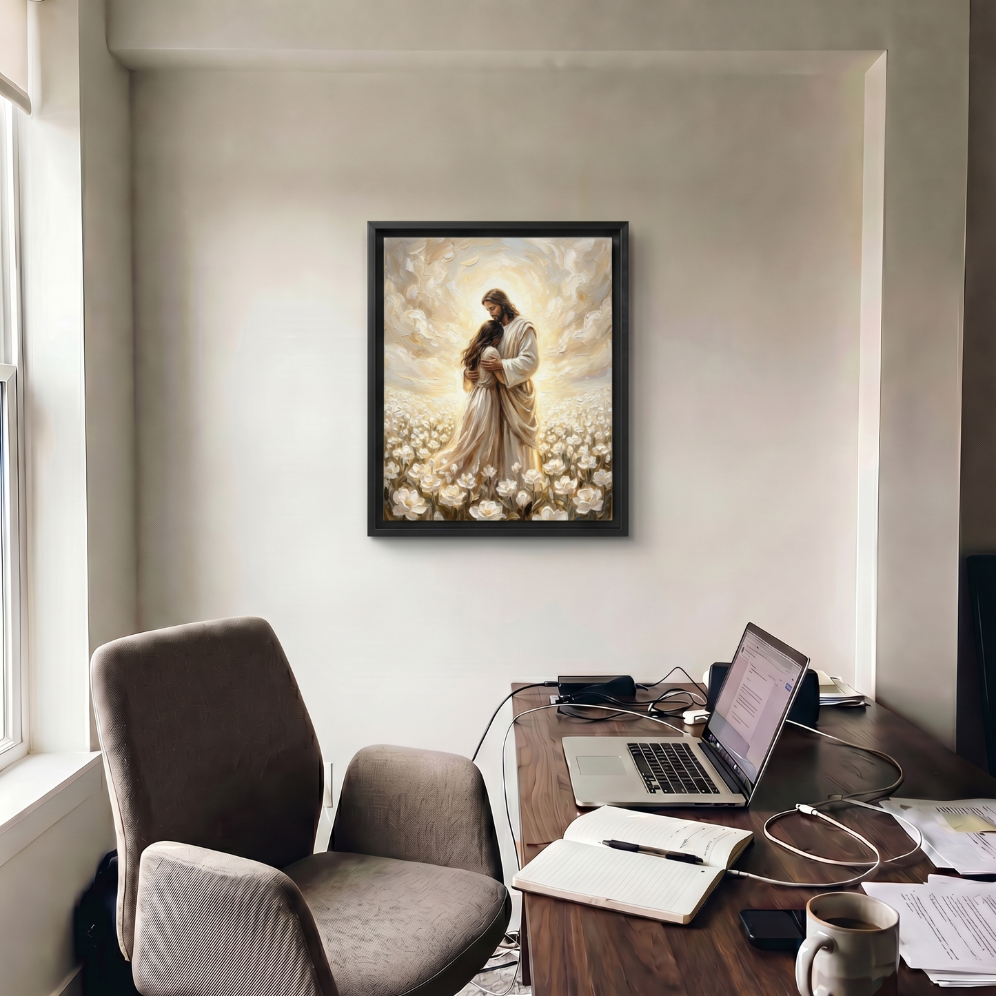 Never Alone - Canvas