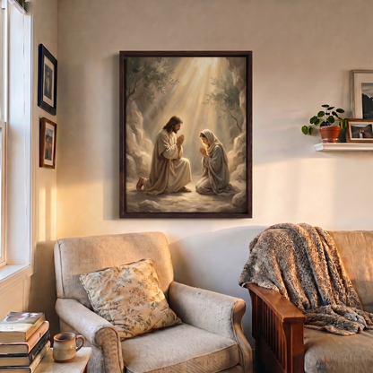 Prayer in His Presence -  Canvas