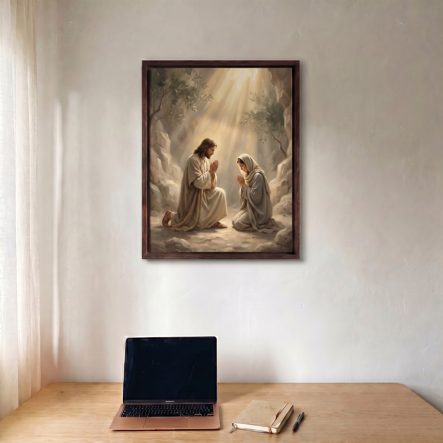 Prayer in His Presence -  Canvas