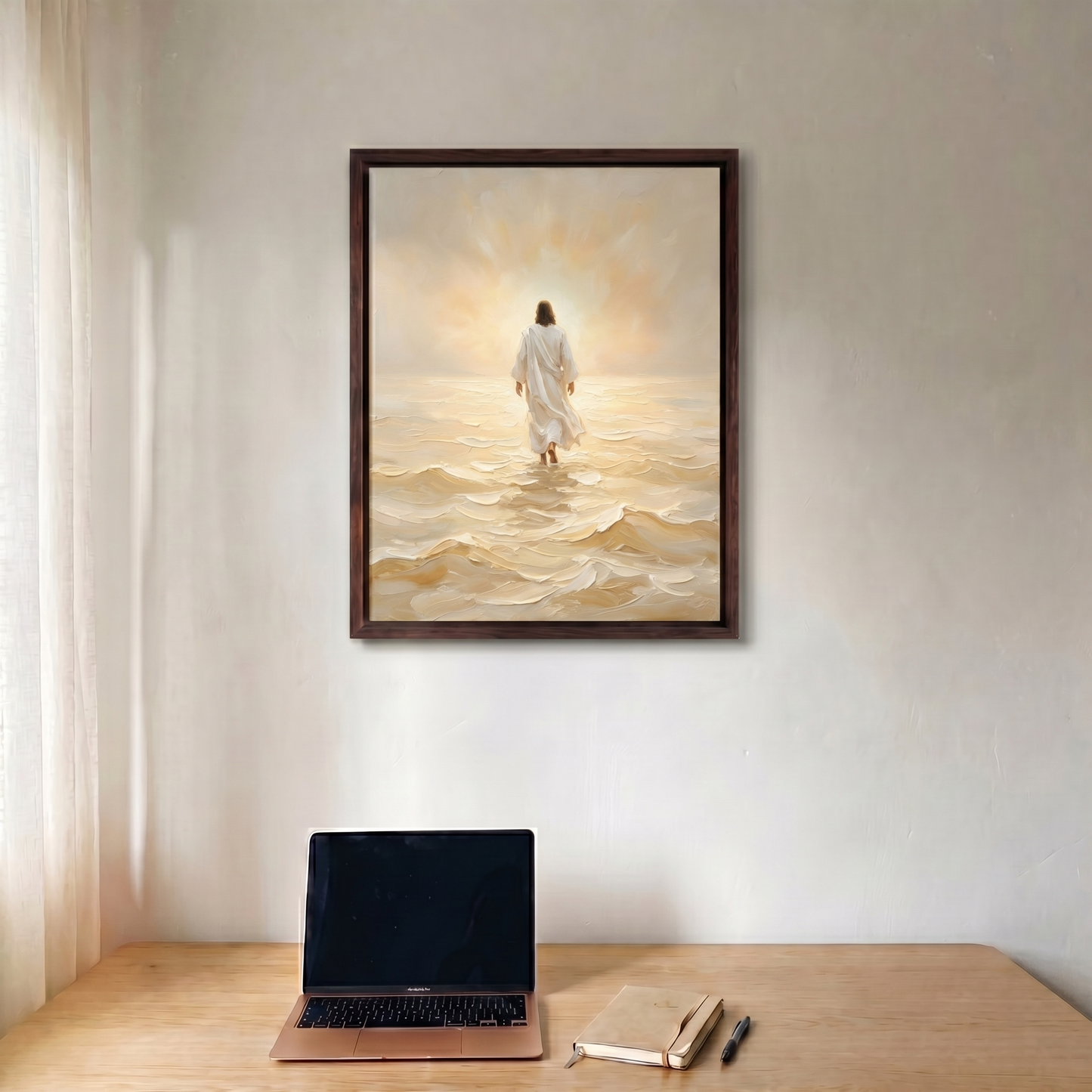 Across the Waters of Faith -  Canvas