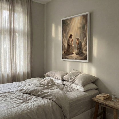 Prayer in His Presence -  Canvas