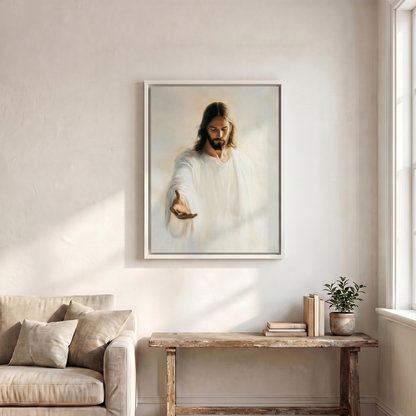 In the Palm of His Love - Canvas