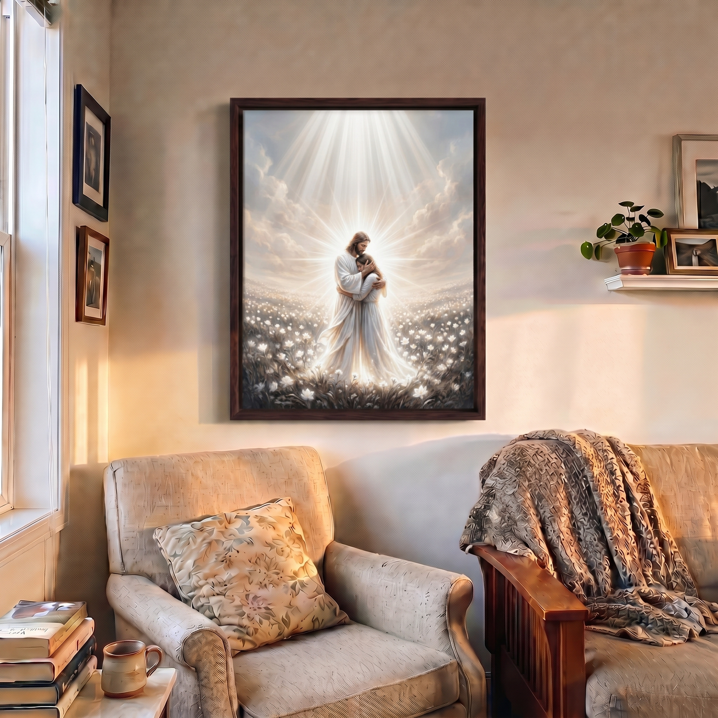 Divine Embrace - Canvas