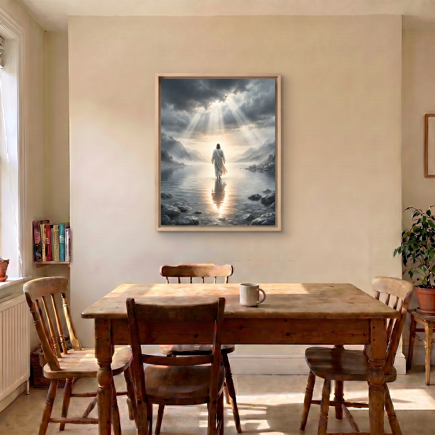 His Path Is Peace - Canvas