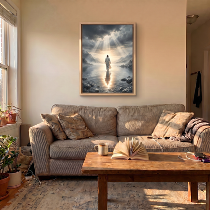 His Path Is Peace - Canvas