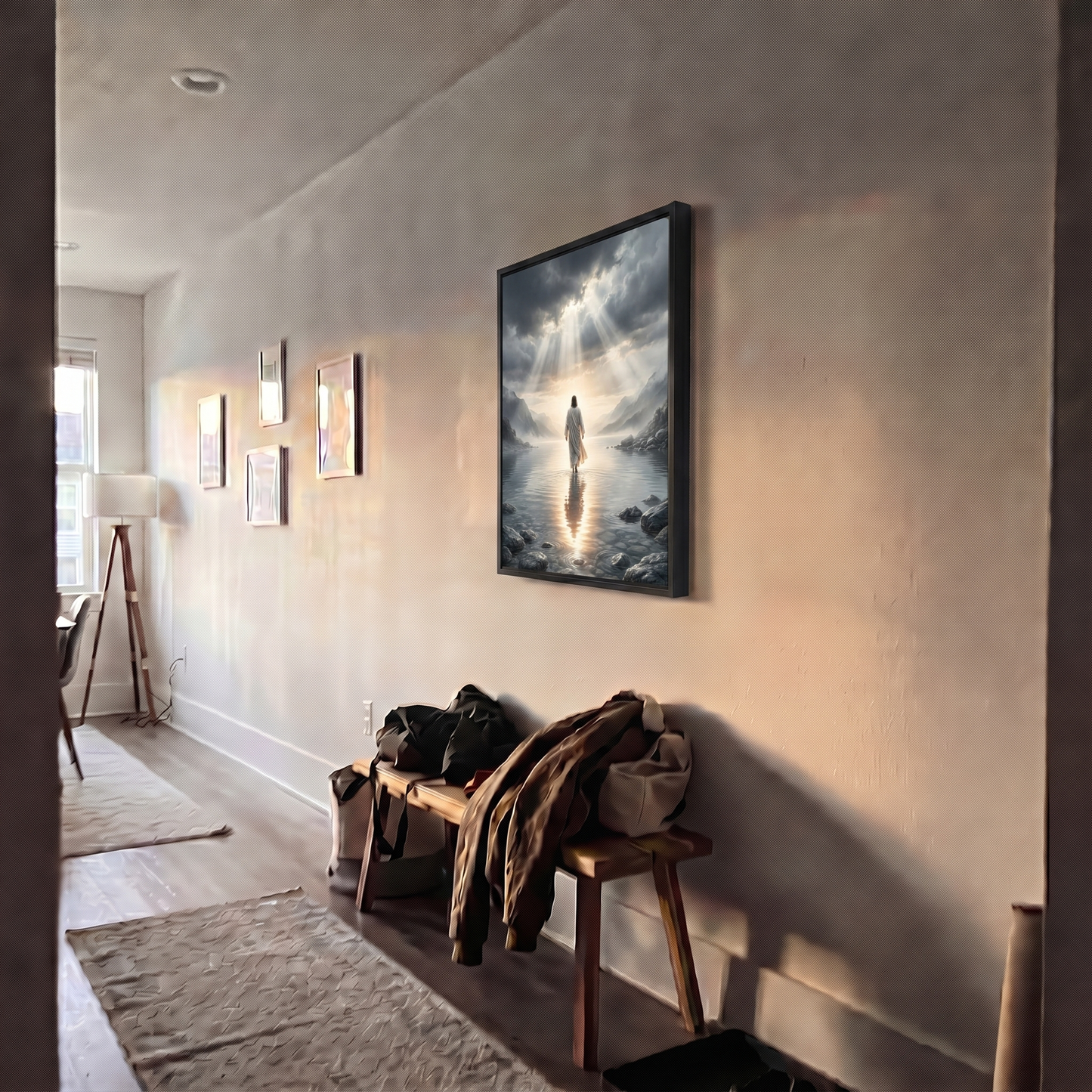 His Path Is Peace - Canvas