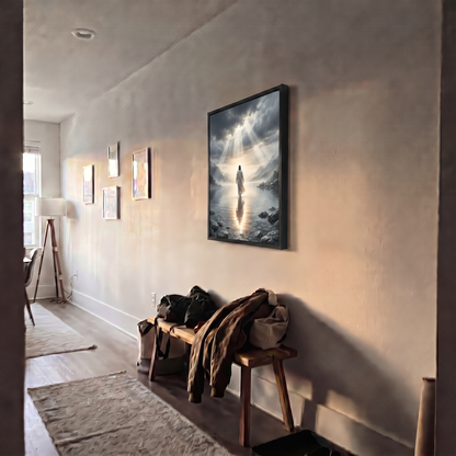 His Path Is Peace - Canvas