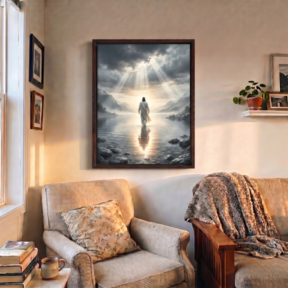 His Path Is Peace - Canvas