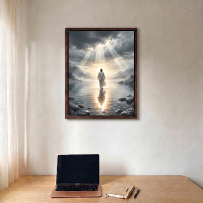 His Path Is Peace - Canvas