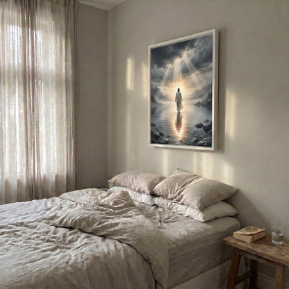 His Path Is Peace - Canvas