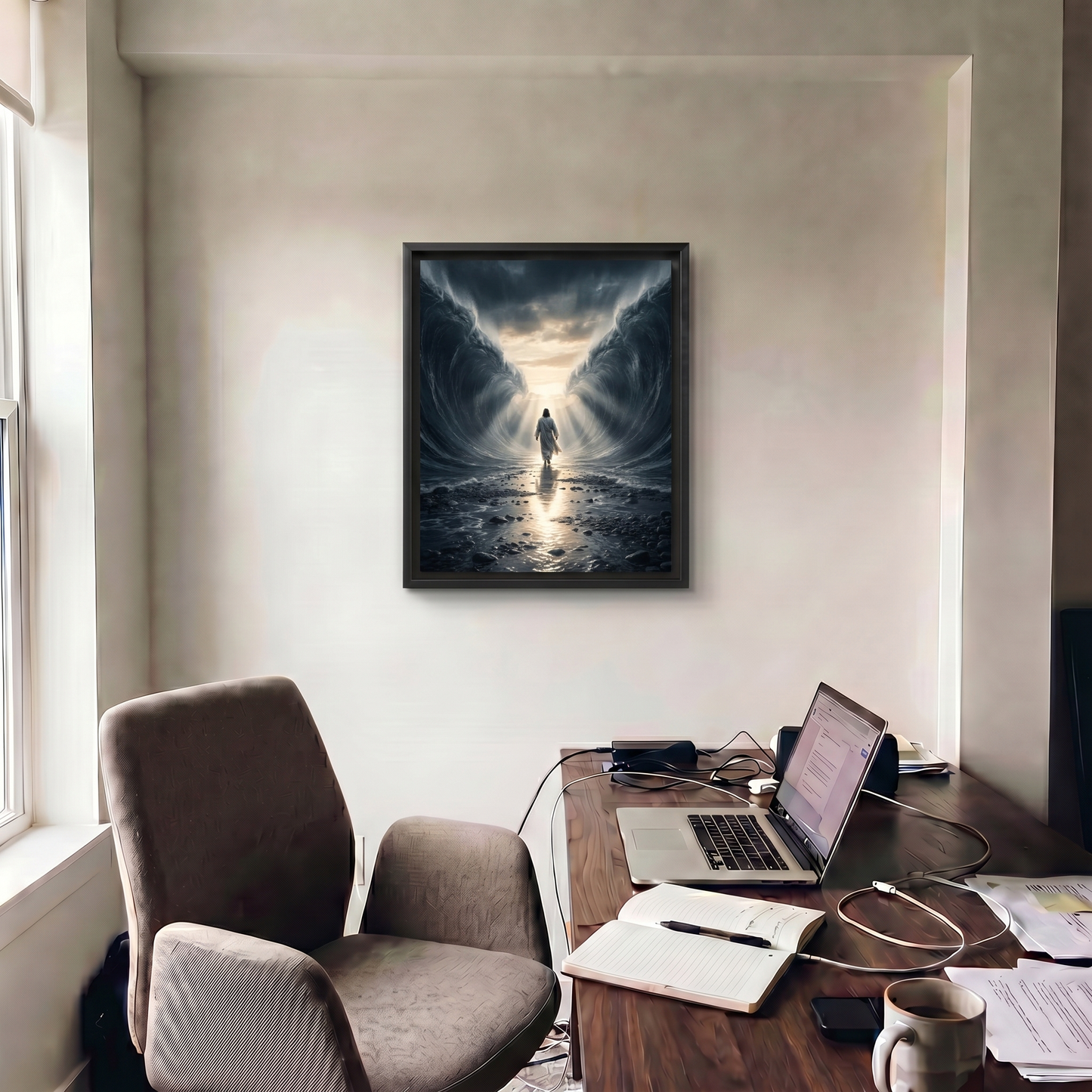 Through the Waters - Canvas