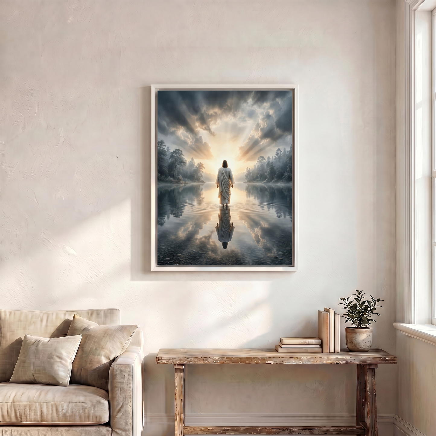Calm in His Presence - Canvas