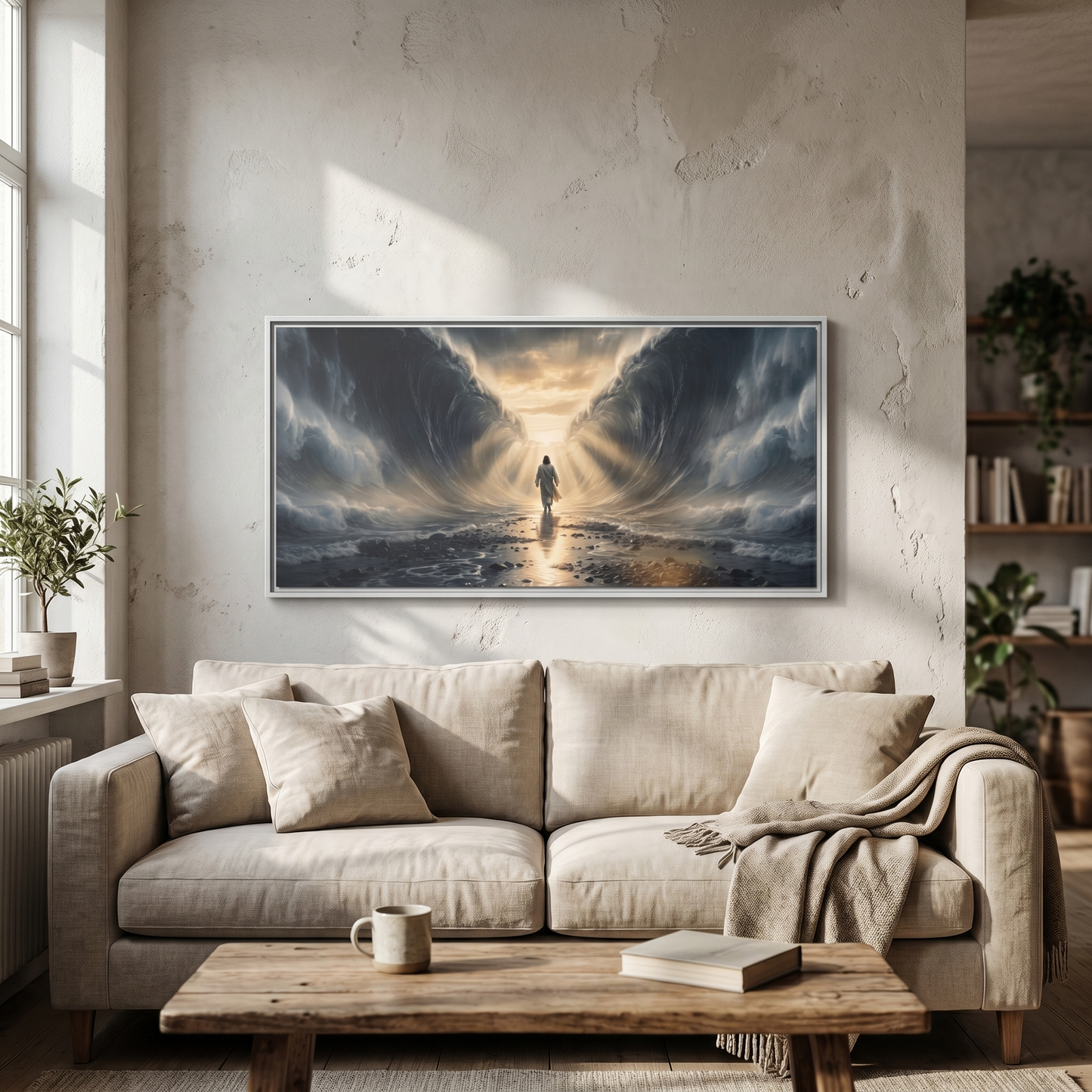 Through the Waters (Horizontal) - Canvas