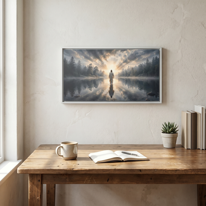 Calm in His Presence (Horizontal) - Canvas